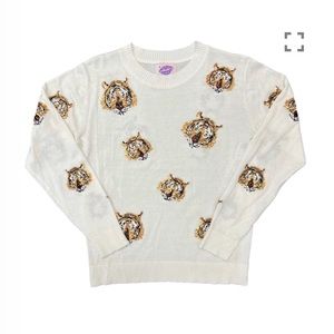 ✨ Tiger 🐯 Takeover Lightweight Sweater XL